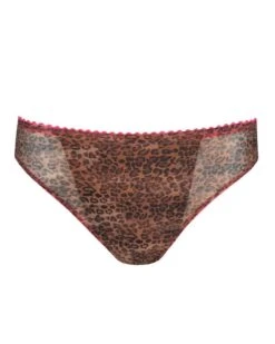 Slip Brésilien Prima Donna Twist Café Plume (Cheetah) -Magasin De Lingerie De Mode slip bresilien prima donna twist cafe plume cheetah 2
