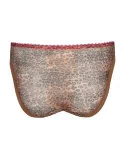 Slip Brésilien Prima Donna Twist Café Plume (Cheetah) -Magasin De Lingerie De Mode slip bresilien prima donna twist cafe plume cheetah 3