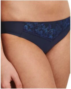 Slip Chantelle Bold Curve (Bleu Shades) 8 Slip Chantelle Bold Curve (Bleu Shades) -Magasin De Lingerie De Mode slip chantelle bold curve bleu shades 1