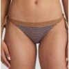 Slip De Bain Taille Basse à Ficelles Marie Jo Bain Saturna (Ocean Bronze) -Magasin De Lingerie De Mode slip de bain taille basse a ficelles marie jo bain saturna ocean bronze