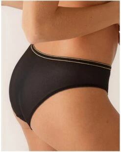 Slip Empreinte Allure (Noir) -Magasin De Lingerie De Mode slip empreinte allure noir 1