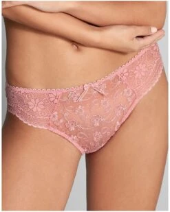Slip Empreinte Cléo (Rose Anglais)