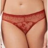 Slip Empreinte Ellen (Rouge Toscan) -Magasin De Lingerie De Mode slip empreinte ellen rouge toscan