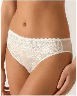 Slip Empreinte Melody (Perle) -Magasin De Lingerie De Mode slip empreinte melody perle 1