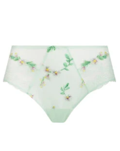 Slip Haut Lise Charmel Amour Nymphea (Jade Aqua) -Magasin De Lingerie De Mode slip haut lise charmel amour nymphea jade aqua 4