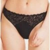 Slip Louisa Bracq Electric Waves (Noir) -Magasin De Lingerie De Mode slip louisa bracq electric waves noir