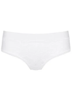 Slip Midi Sloggi GO Allround Lace (Blanc) -Magasin De Lingerie De Mode slip midi sloggi go allround lace blanc 2