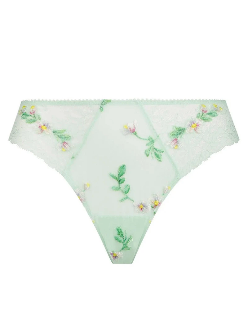 Slip Séduction Lise Charmel Amour Nymphea (Jade Aqua) 6 Slip Séduction Lise Charmel Amour Nymphea (Jade Aqua) – Image 4