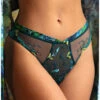Slip Séduction Lise Charmel Grùce Aquatique (Floral Aqua) 2 Slip Séduction Lise Charmel Grùce Aquatique (Floral Aqua) -Magasin De Lingerie De Mode slip seduction lise charmel grace aquatique floral aqua