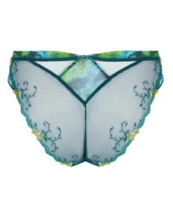 Slip Séduction Lise Charmel Grâce Aquatique (Floral Aqua) -Magasin De Lingerie De Mode slip seduction lise charmel grace aquatique floral aqua 2