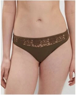 Simone Perele Slip Simone Pérèle Amazone (Vert Nomade)