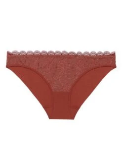 Simone Perele Slip Simone Pérèle Singulière (Terre De Sienne) -Magasin De Lingerie De Mode slip simone perele singuliere terre de sienne 3