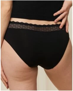 Slip Tai Triumph Feel Of Modal (Noir) -Magasin De Lingerie De Mode slip tai triumph feel of modal noir 1