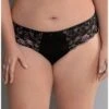 Slip Taille Haute Rosa Faia Colette (Noir) -Magasin De Lingerie De Mode slip taille haute rosa faia colette noir