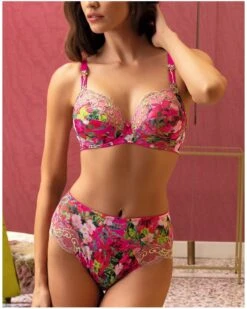 Soutien-gorge Armatures Bien-être Lise Charmel Envolée De Fleurs (Envolée Fuschia) -Magasin De Lingerie De Mode soutien gorge armatures bien etre lise charmel envolee de fleurs envolee fuschia 4