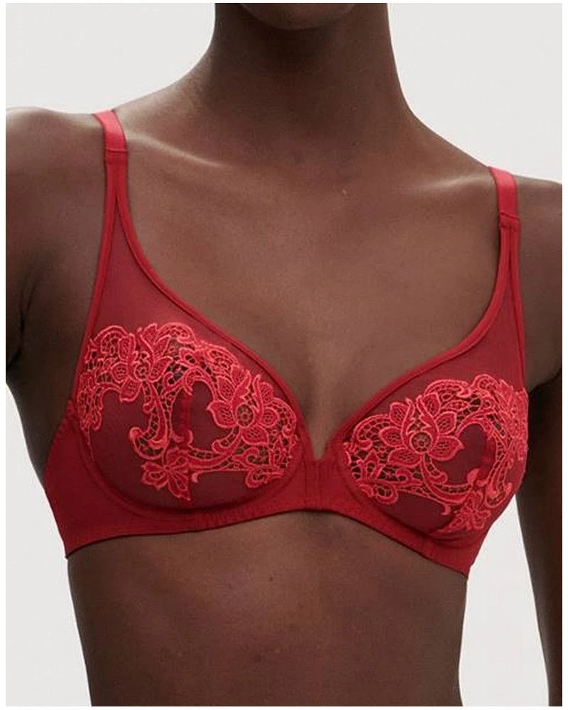 Simone Perele Soutien-gorge Armatures Décolleté Plongeant Simone Pérèle Saga (Lipstick) 4 Simone Perele Soutien-gorge Armatures Décolleté Plongeant Simone Pérèle Saga (Lipstick) – Image 2