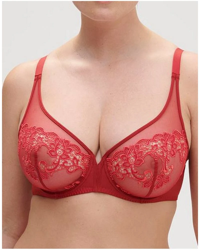 Simone Perele Soutien-gorge Armatures Décolleté Plongeant Simone Pérèle Saga (Lipstick) 3 Simone Perele Soutien-gorge Armatures Décolleté Plongeant Simone Pérèle Saga (Lipstick)