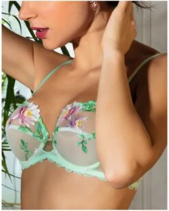 Soutien-gorge Armatures Lise Charmel Amour Nymphea (Jade Aqua) -Magasin De Lingerie De Mode soutien gorge armatures lise charmel amour nymphea jade aqua 1