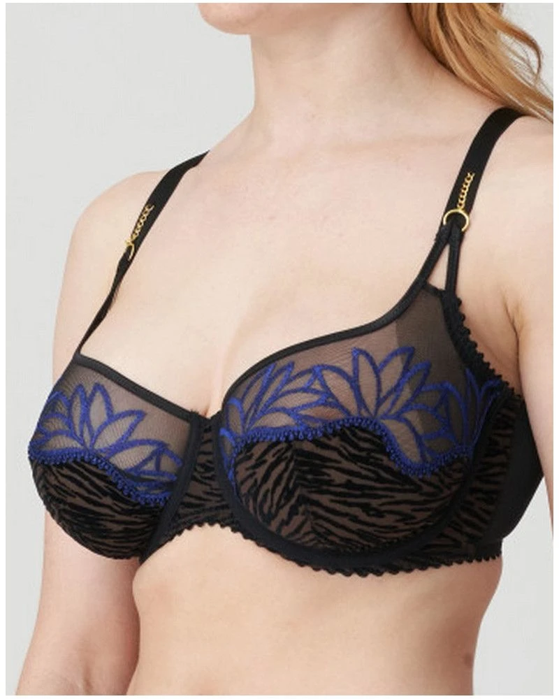 Soutien-gorge Balconnet Coupe Tulipe Prima Donna Cheyney (Sultry Black) 4 Soutien-gorge Balconnet Coupe Tulipe Prima Donna Cheyney (Sultry Black) â Image 2