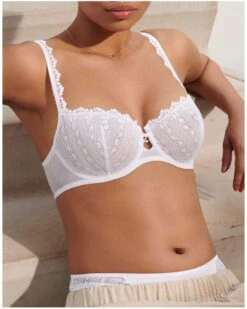 Soutien-gorge Balconnet Marie Jo Christy (Blanc) -Magasin De Lingerie De Mode soutien gorge balconnet marie jo christy blanc 4