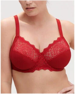 Simone Perele Soutien-gorge Bonnets Profonds Simone Pérèle Caresse (Rouge Tango)