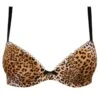 Soutien-gorge Coque Antigel Libre Panthère (Fauve Et Noir) -Magasin De Lingerie De Mode soutien gorge coque antigel libre panthere fauve et noir