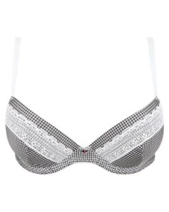 Soutien-gorge Coque Antigel Vichy Citadine (Vichy Noir) -Magasin De Lingerie De Mode soutien gorge coque antigel vichy citadine vichy noir 1