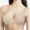 Soutien-gorge Coque Chantelle Day To Night (Beige Doré) -Magasin De Lingerie De Mode soutien gorge coque chantelle day to night beige dore