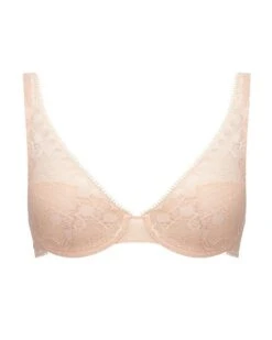 Soutien-gorge Coque Chantelle Day To Night (Beige Doré) -Magasin De Lingerie De Mode soutien gorge coque chantelle day to night beige dore 2
