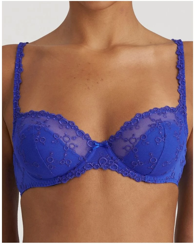 Soutien-gorge Coque Corbeille Plunge Marie Jo Nellie (Electric Blue) 3 Soutien-gorge Coque Corbeille Plunge Marie Jo Nellie (Electric Blue)