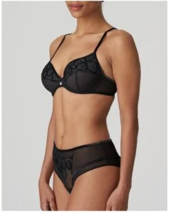 Soutien-gorge Coque Forme Coeur Marie Jo Lous (Noir) -Magasin De Lingerie De Mode soutien gorge coque forme coeur marie jo lous noir 1