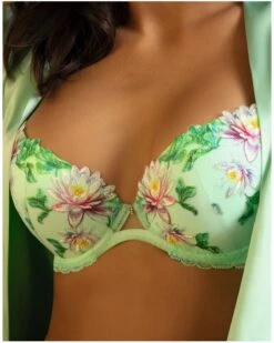 Soutien-gorge Coque Lise Charmel Amour Nymphea (Jade Aqua) -Magasin De Lingerie De Mode soutien gorge coque lise charmel amour nymphea jade aqua 1