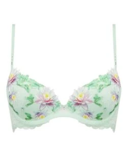 Soutien-gorge Coque Lise Charmel Amour Nymphea (Jade Aqua) -Magasin De Lingerie De Mode soutien gorge coque lise charmel amour nymphea jade aqua 3