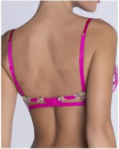 Soutien-gorge Coque Lise Charmel Envolée De Fleurs (Envolée Fuschia) -Magasin De Lingerie De Mode soutien gorge coque lise charmel envolee de fleurs envolee fuschia 3