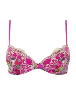Soutien-gorge Coque Lise Charmel Envolée De Fleurs (Envolée Fuschia) -Magasin De Lingerie De Mode soutien gorge coque lise charmel envolee de fleurs envolee fuschia 7