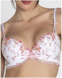Soutien-gorge Coque Lise Charmel Été Frivole (Blanc Frivole) 11 Soutien-gorge Coque Lise Charmel Été Frivole (Blanc Frivole) -Magasin De Lingerie De Mode soutien gorge coque lise charmel ete frivole blanc frivole 2