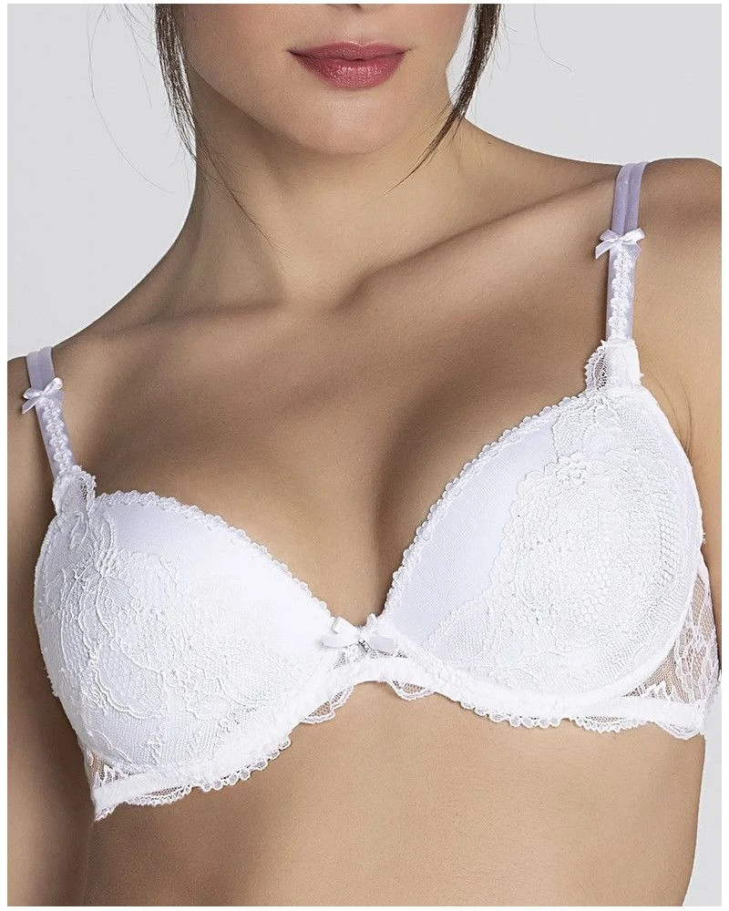 Soutien-gorge Coque Lise Charmel Féérie Couture (Blanc) 4 Soutien-gorge Coque Lise Charmel Féérie Couture (Blanc) – Image 2