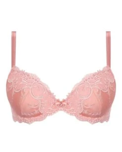 Soutien-gorge Coque Lise Charmel Splendeur Soie (Splendeur Rose) -Magasin De Lingerie De Mode soutien gorge coque lise charmel splendeur soie splendeur rose 2
