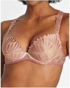 Soutien-gorge Coque Plunge Aubade Sensory Illusion (Silk Rose) -Magasin De Lingerie De Mode soutien gorge coque plunge aubade sensory illusion silk rose 2