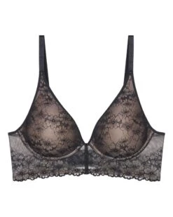 Soutien-gorge Coque Plunge Sans Armature Triumph Bright Spotlight (Noir) -Magasin De Lingerie De Mode soutien gorge coque plunge sans armature triumph bright spotlight noir 4