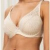 Soutien-gorge Coque Plunge Triumph Aura Spotlight (Creamy Dream) -Magasin De Lingerie De Mode soutien gorge coque plunge triumph aura spotlight creamy dream