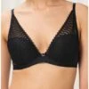 Soutien-gorge Coque Plunge Triumph Aura Spotlight (Noir) 1 Soutien-gorge Coque Plunge Triumph Aura Spotlight (Noir) -Magasin De Lingerie De Mode soutien gorge coque plunge triumph aura spotlight noir