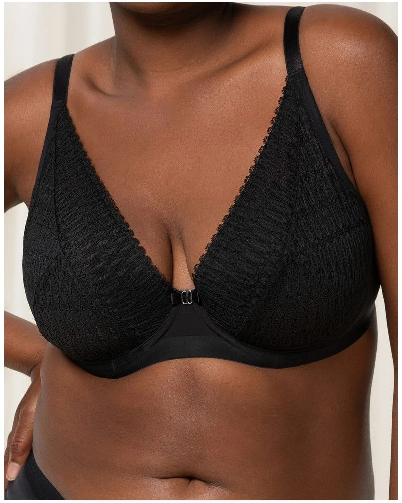 Soutien-gorge Coque Plunge Triumph Aura Spotlight (Noir) 5 Soutien-gorge Coque Plunge Triumph Aura Spotlight (Noir) – Image 3