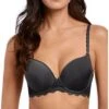 Soutien-gorge Coque Wacoal Lace Perfection (Charcoal) 2 Soutien-gorge Coque Wacoal Lace Perfection (Charcoal) -Magasin De Lingerie De Mode soutien gorge coque wacoal lace perfection charcoal