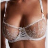 Soutien-gorge Corbeille à Armatures Aubade Trésor Infini (White Wind) 1 Soutien-gorge Corbeille à Armatures Aubade Trésor Infini (White Wind) -Magasin De Lingerie De Mode soutien gorge corbeille a armatures aubade tresor infini white wind