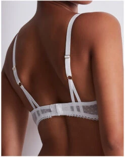 Soutien-gorge Corbeille à Armatures Aubade Trésor Infini (White Wind) -Magasin De Lingerie De Mode soutien gorge corbeille a armatures aubade tresor infini white wind 4