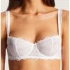 Soutien-gorge Corbeille Aubade Danse Des Sens (Opale) -Magasin De Lingerie De Mode soutien gorge corbeille aubade danse des sens opale