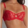 Soutien-gorge Corbeille Aubade Flowermania (Rouge Floral) -Magasin De Lingerie De Mode soutien gorge corbeille aubade flowermania rouge floral