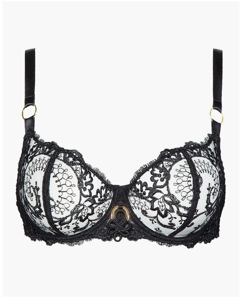 Soutien-gorge Corbeille Aubade La Reine De La Nuit (Noir Lyrique) 4 Soutien-gorge Corbeille Aubade La Reine De La Nuit (Noir Lyrique) – Image 2