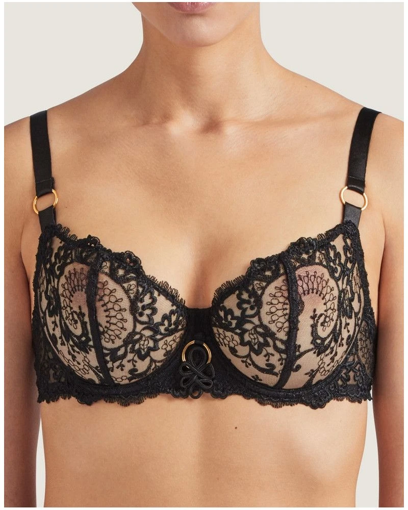 Soutien-gorge Corbeille Aubade La Reine De La Nuit (Noir Lyrique) 3 Soutien-gorge Corbeille Aubade La Reine De La Nuit (Noir Lyrique)